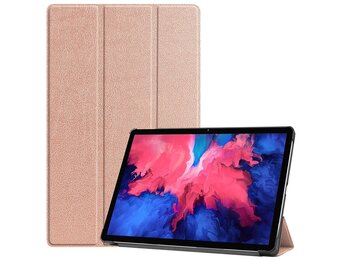 3-Vouw sleepcover hoes - Lenovo Tab P11 / P11 Plus - Rose Goud