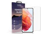 Lunso - Samsung Galaxy S21 - Gehard Beschermglas - Full Cover Screenprotector
