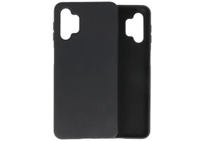 Lunso - Softcase hoes -  Samsung Galaxy A32  - Zwart