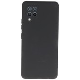 Softcase hoes voor de Samsung Galaxy A42 zwart