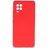 Softcase hoes voor de Samsung Galaxy A42 Rood