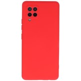 Softcase hoes voor de Samsung Galaxy A42 Rood