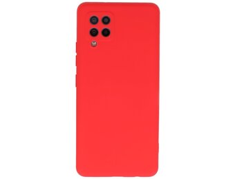 Lunso - Softcase hoes -  Samsung Galaxy A42  - Rood