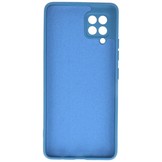 Softcase hoes voor de Samsung Galaxy A42 Blauw
