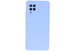 Lunso - Softcase hoes -  Samsung Galaxy A42  - Lavendel