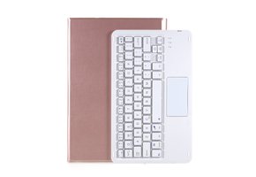 Lunso - Afneembare Keyboard Hoes - Lenovo Tab P11 / P11 Plus - Roze Goud