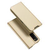 Pro Serie slim wallet Goud hoes voor de Xiaomi Poco M3