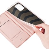 Pro Serie slim wallet Rose Goud hoes voor de Xiaomi Poco M3