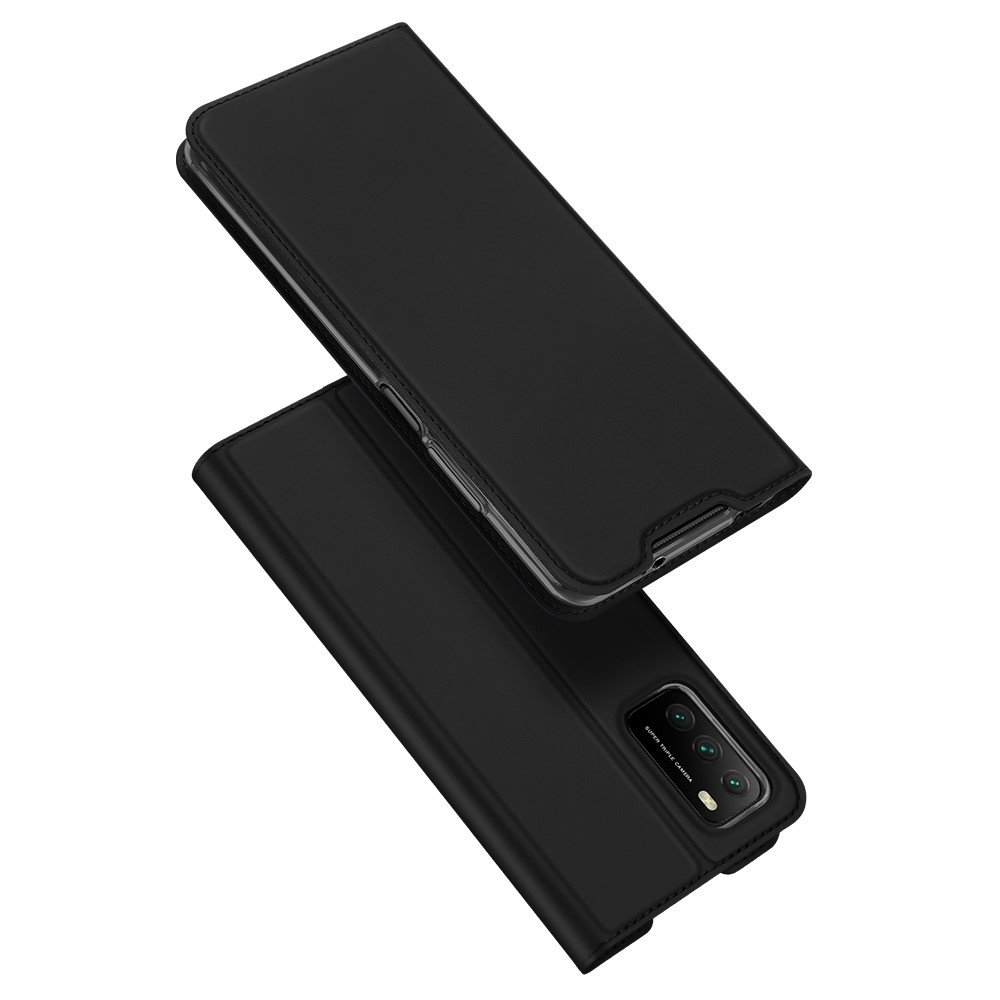 Pro Serie slim wallet Zwart hoes voor de Xiaomi Poco M3