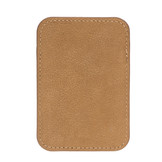 Leren cardholder / pasjeshouder Cognac Magsafe (magnetisch) iPhone 12/13/14 Serie