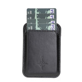 Leren cardholder / pasjeshouder Zwart Magsafe (magnetisch) iPhone 12/13/14 Serie