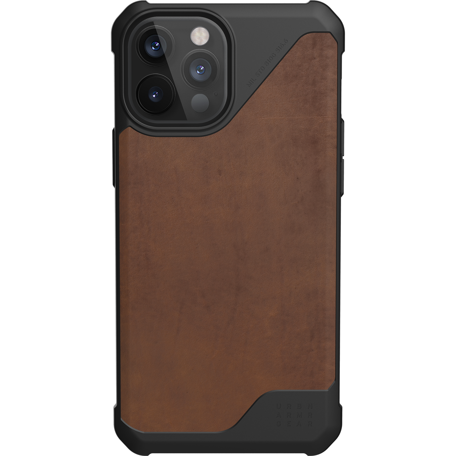 Metropolis backcover hoes Bruin voor de iPhone 12 Pro Max