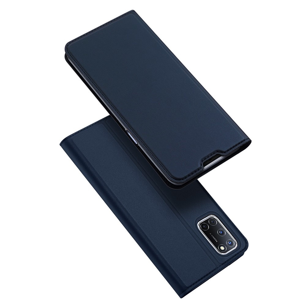 Slim Bookcase hoes Blauw voor de Oppo A72