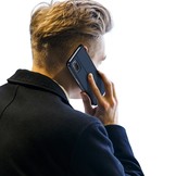 Slim Bookcase hoes Blauw voor de Oppo A72