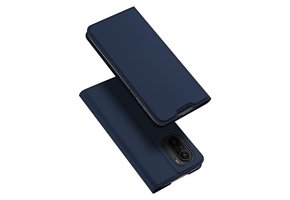 Dux Ducis - Slim bookcase hoes - Xiaomi Poco F3 - Blauw