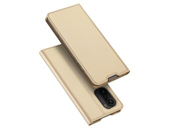 Dux Ducis - Slim bookcase hoes - Xiaomi Poco F3 - Goud