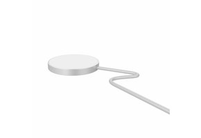 Lunso - 15W Magsafe (magnetische) draadloze oplader - Wit