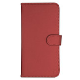 Vegan lederen en 100% Biologisch afbreekbare Bookcase hoes Rood voor de iPhone 12 Pro Max