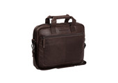 Chesterfield - Calvi Lederen Laptoptas - 15 inch - Bruin