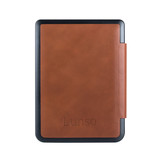 Lederen sleepcover hoes Cognac voor de Kobo Nia (6 inch)