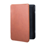 Lederen sleepcover hoes Cognac voor de Kobo Nia (6 inch)