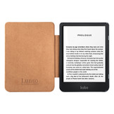 Lederen sleepcover hoes Cognac voor de Kobo Nia (6 inch)