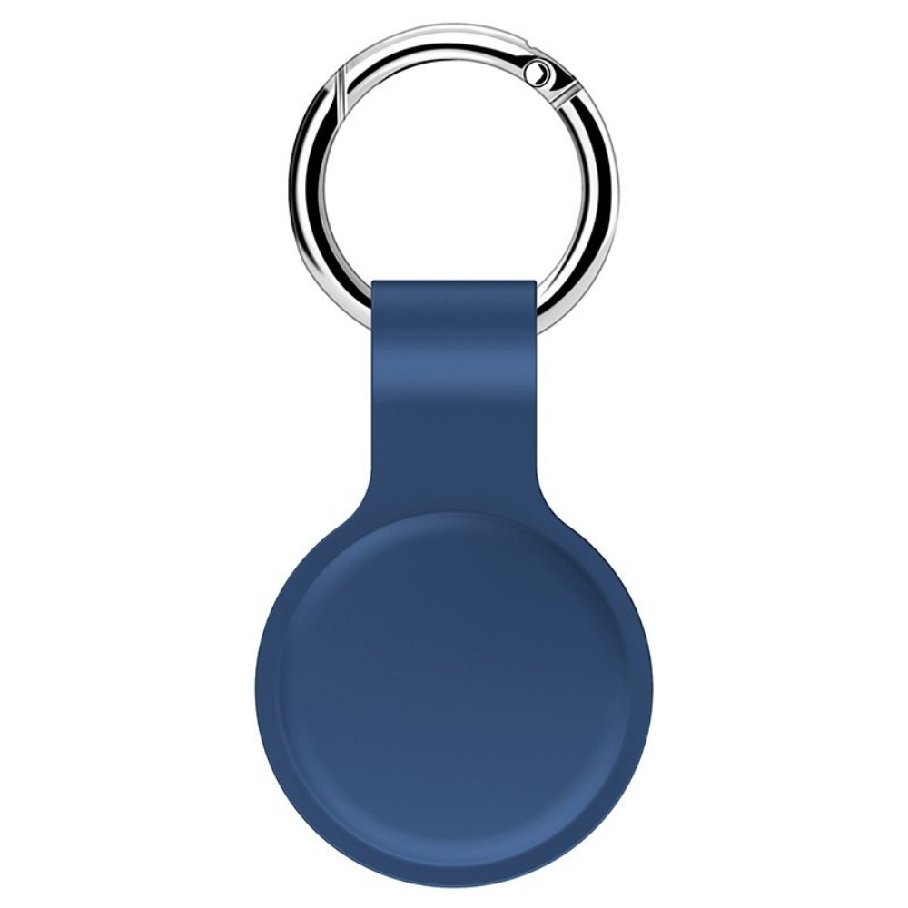 Houder Blauw met sleutelhanger voor Apple Airtags