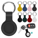 Houder Zwart met sleutelhanger voor Apple Airtags