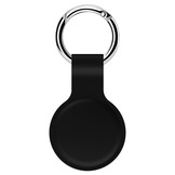 Houder Zwart met sleutelhanger voor Apple Airtags