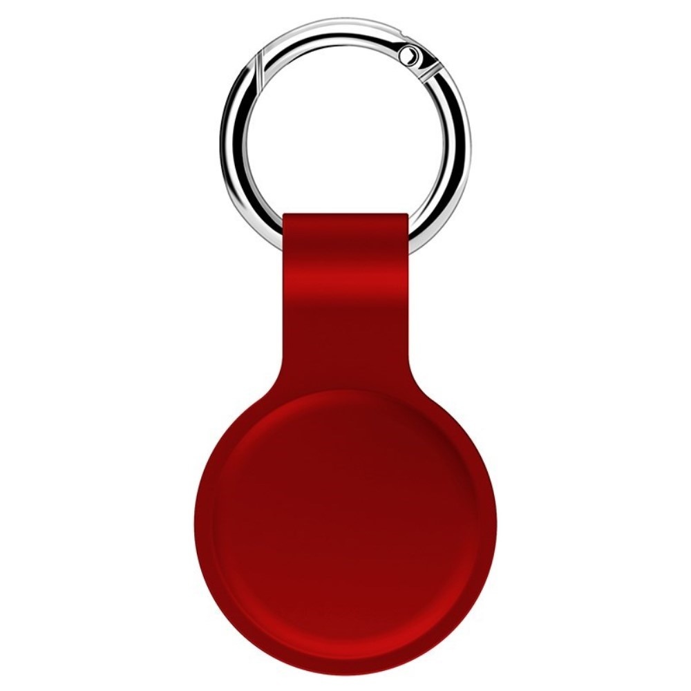 Houder Rood met sleutelhanger voor Apple Airtags