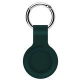 Houder Donkergroen met sleutelhanger voor Apple Airtags