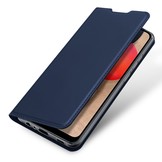 Slim Bookcase hoes Blauw voor de Samsung Galaxy A02s