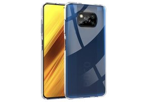 Lunso - Softcase hoes -  Xiaomi Poco X3 - Transparant