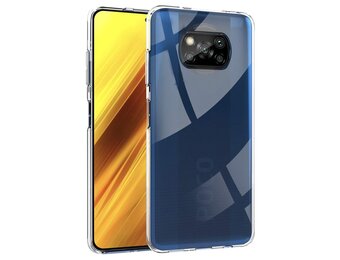 Lunso - Softcase hoes -  Xiaomi Poco X3 - Transparant