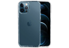 Høyde - German Bayer TPU Softcase hoes - Verkleurd Niet - iPhone 12 Pro Max - Transparant