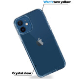 iPhone 12 Mini German Bayer TPU Softcase hoes Transparant (verkleurd niet)