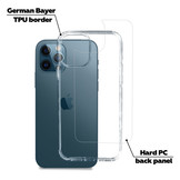 iPhone 12 en iPhone 12 Pro German Bayer TPU Softcase hoes Transparant (verkleurd niet)