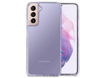 Høyde - German Bayer TPU Softcase hoes - Verkleurd Niet - Samsung Galaxy S21 Plus - Transparant