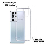 Samsung Galaxy S21 Ultra German Bayer TPU Softcase hoes Transparant (verkleurd niet)