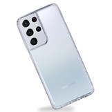 Samsung Galaxy S21 Ultra German Bayer TPU Softcase hoes Transparant (verkleurd niet)