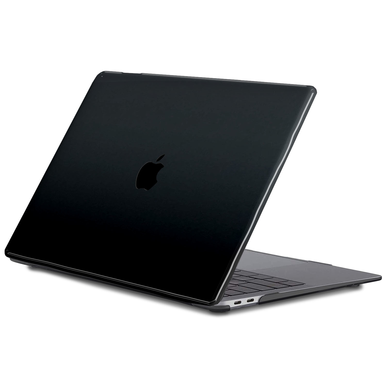 MacBook Pro 16 inch (2019) cover beschermhoes Glanzend Zwart