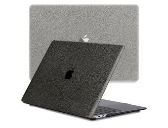 Lunso MacBook Pro 16 inch (2019) cover hoes - case - Glitter Zwart