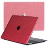 MacBook Pro 16 inch (2019) cover beschermhoes Glitter Rood