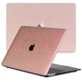 MacBook Pro 16 inch (2019) cover beschermhoes Glitter Rose Goud
