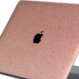 MacBook Pro 16 inch (2019) cover beschermhoes Glitter Rose Goud