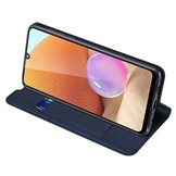 Samsung Galaxy A32 4G Slim Bookcase hoes Blauw