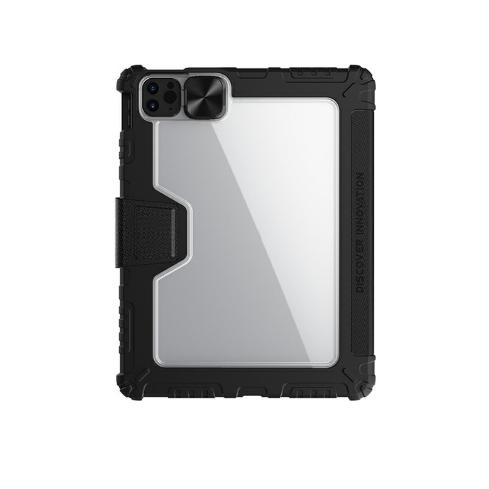 iPad Pro 11 inch (2020) & iPad Air (2022 / 2020) Armor Stand Sleepcover hoes Zwart