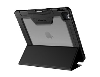 Nillkin - Armor Sleepcover Stand hoes - iPad Pro 12.9 inch (2018/2020) - Zwart