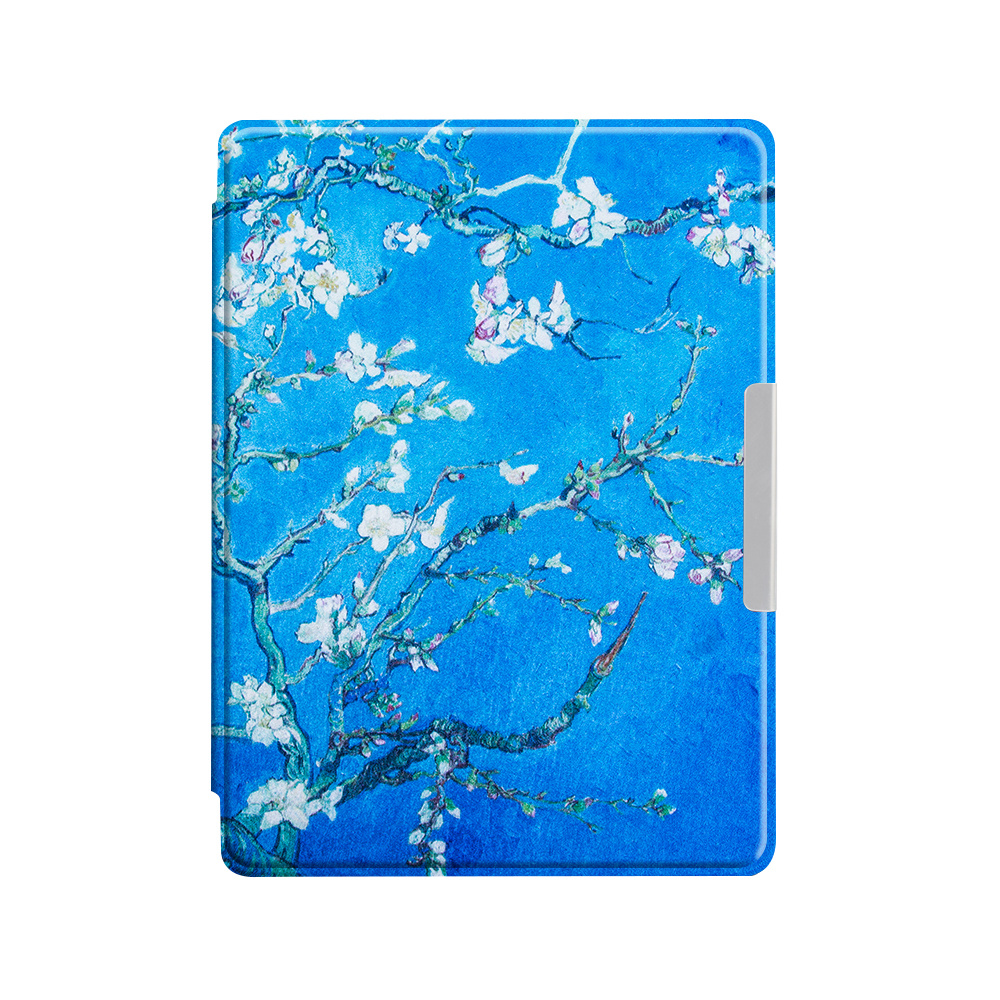 Lunso - housse de couchage - Kobo Aura H20 édition 1 (6,8 pouces) - Van  Gogh Almond