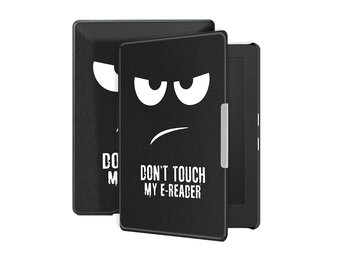 Lunso - Kobo Aura H20 Edition 1 hoes (6.8 inch) - sleep cover - Don't Touch